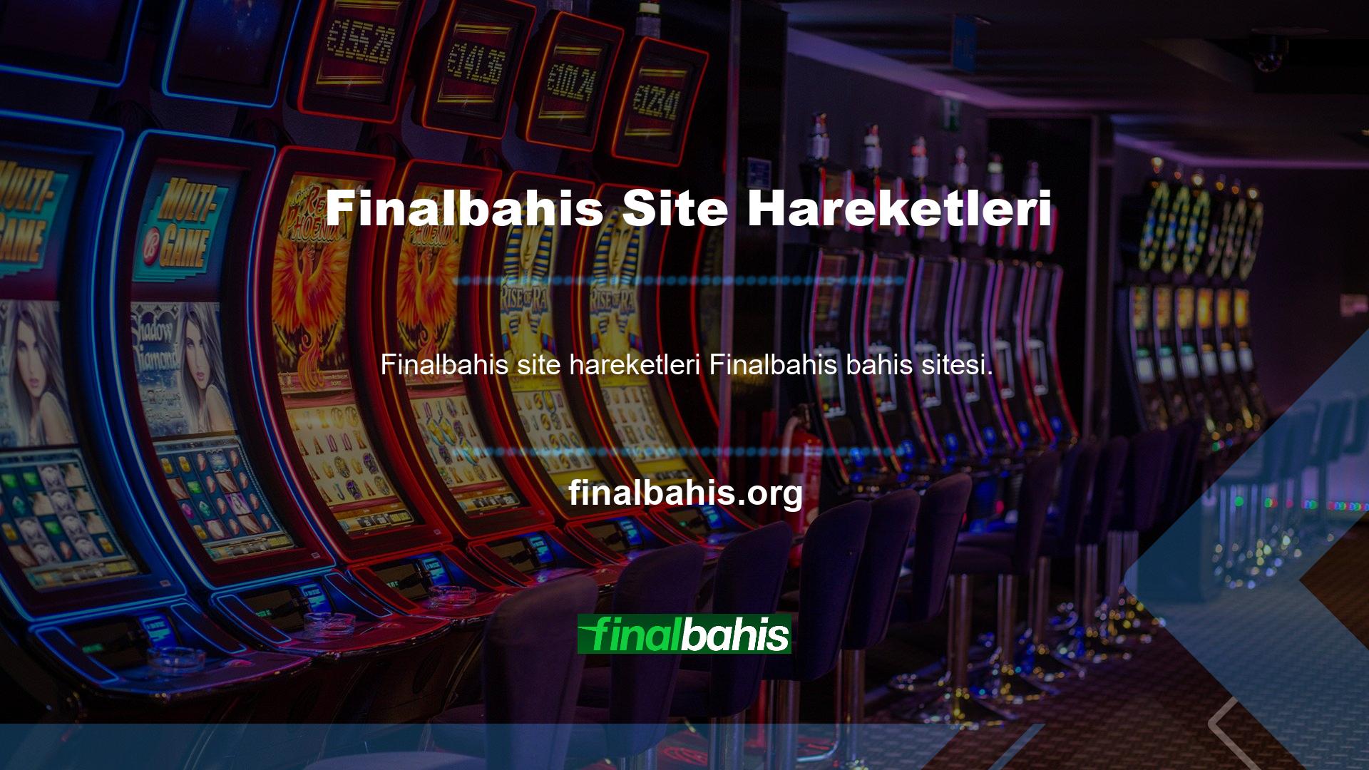 Finalbahis bahis sitesi hareketleri, sitedeki güncel olayları izlerken ve farklı ödeme yöntemlerinden yararlanırken ayrıntılı kazançlar kazanabilir